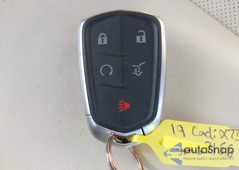 2019 Cadillac Xt5 Premium Luxury z USA, uszkodzony, nr VIN 1GYKNERS0KZ167155